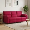 Sofa Vyno raudona 214 x 85 x 93 cm Aksomas