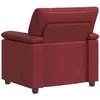 Sofa Vyno raudona 91 x 85 x 93 cm Dirbtinė oda