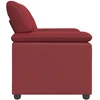 Sofa Vyno raudona 91 x 85 x 93 cm Dirbtinė oda