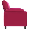 Sofa Vyno raudona 94 x 85 x 93 cm Aksomas