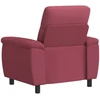 Sofa Vyno raudona 95 x 90 x 95 cm Audinys