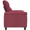 Sofa Vyno raudona 95 x 90 x 95 cm Audinys
