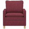 Sofa Vyno raudona Audinys