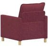 Sofa Vyno raudona Audinys