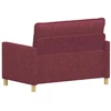 Sofa Vyno raudona Audinys