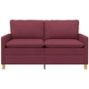 Sofa Vyno raudona Audinys