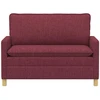 Sofa Vyno raudona Audinys