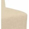 Modulinis sofa vienetas be rankų 2 vnt. Kreminė audinys