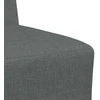 Modulinis sofa vienetas be rankų 3 pcs Tamsiai pilka