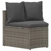 Sofa Sofos komplektas 2 pcs Pilka
