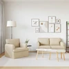 Sofa Sofos komplektas 2 vnt. Kreminė audinys