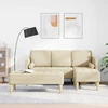 Sofa Sofos komplektas 2 vnt. Kreminė Poliesteris