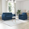 Sofa Sofos komplektas 2 vnt. Mėlyna audinys