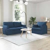 Sofa Sofos komplektas 2 vnt. Mėlyna audinys