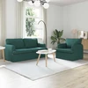 Sofa Sofos komplektas 2 vnt. Tamsiai žalia audinys