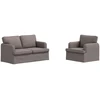 Sofa Sofos komplektas 2 vnt. Tortora audinys