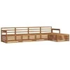 Lauko sofos komplektas 5 pcs Natūrali