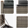 Sofos komplektas 7 pcs Pilka ir tamsiai pilka