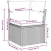 Sofos komplektas 8 pcs Ruda ir raudona poliratanas