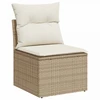Sofos komplektas 8 vnt. Bežė ir kreminė balta