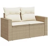 Sofos komplektas 8 vnt. Bežė ir kreminė balta