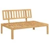Sofa Sofos komplektas Pilka 120 x 92 x 69 cm Kietos akacijos mediena