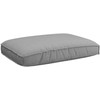 Sofa Sofos komplektas su pagalve 2 pcs Pilka Kietos akacijos mediena