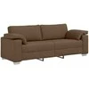 Sofa 3 pcs Ruda 219 x 80 x 82 cm Lino mišinio audinys