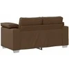 Sofa 3 pcs Ruda 219 x 80 x 82 cm Lino mišinio audinys