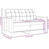 Sofa Sofos komplektas su pagalvėlėmis, 2 dalių, rožinis, aksomas