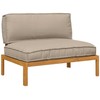 Sofos komplektas Taupe 120 x 92 x 69 cm Kietos akacijos mediena