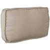 Lauko baldų komplektas Sofos komplektas Taupe 133 x 92 x 69 cm Kietos akacijos mediena