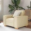 Sofa Sofos krėslas, kreminės spalvos, 100x78x84 cm, audinys