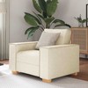 Sofa Sofos krėslas, linas, 100x78x84 cm