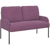 Sofa Sofos su pagalve 110cm Violetinė fanera