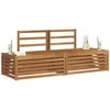 Lauko sofos komplektas 2 Vienetas Natūrali 182,5 x 63 x 73 cm