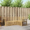 Sofų komplektai 4 pcs Balta 187,5 x 128,5 x 73 cm