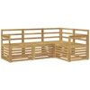 Sofų komplektai 4 pcs Balta 187,5 x 128,5 x 73 cm