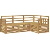 Sofų komplektai 4 pcs Balta 187,5 x 128,5 x 73 cm