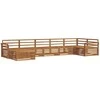Sofa Lauko sofos komplektas 7 pcs Natūrali