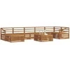 Sofa Lauko sofos komplektas 8 pcs Natūrali