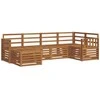 Sekcijos sofų komplektas 6 pcs Natūrali