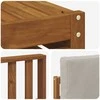 Lauko sofos komplektas 8 pcs Natūrali ir šviesiai pilka