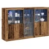 LED Bufetas Senas medis 162 x 37 x 100 cm Apdirbta mediena