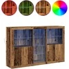 LED Bufetas Senas medis 162 x 37 x 100 cm Apdirbta mediena