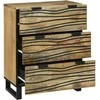 Kabalas Ruda 60 x 33.5 x 75 cm Mango medienos masyvas