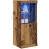 LED Bufetas Senas medis 41 x 37 x 100 cm Apdirbta mediena