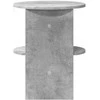 Šoninė spintelė 2 pcs Betono Pilka Ø40 x 50 cm Dirbtinė mediena
