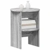 Šoninė spintelė 2 pcs Pilka Sonoma Ø40 x 50 cm Dirbtinė mediena