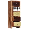 Šoninė spintelė, 40x30x110cm, rausvosios dalbergijos med. mas.